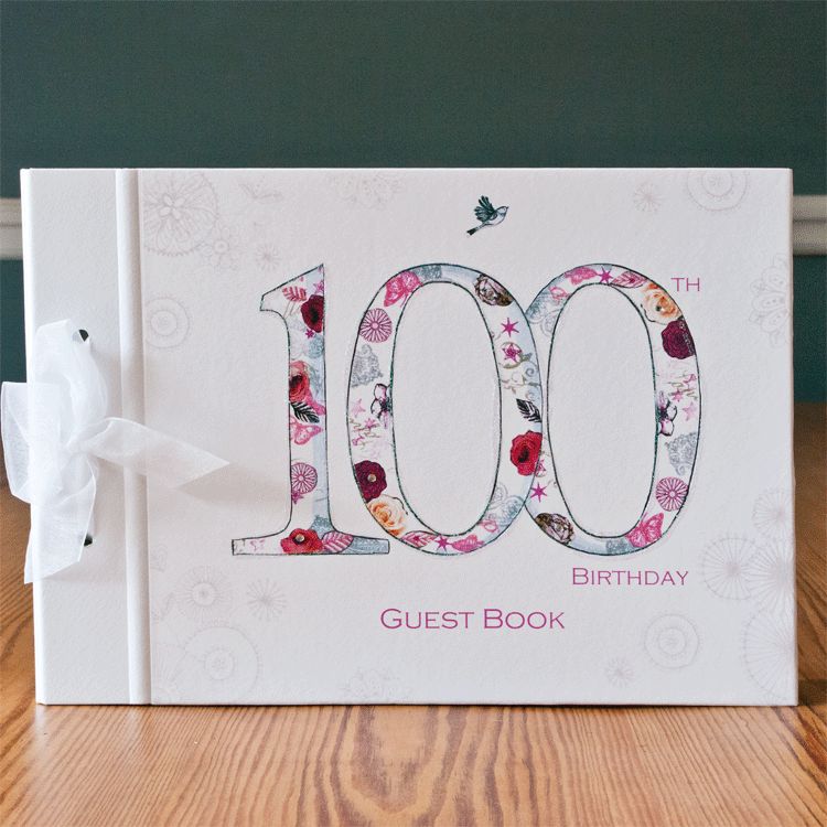 100th Birthday Guest Book