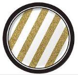Gold, Black and White Paper Side Plates
