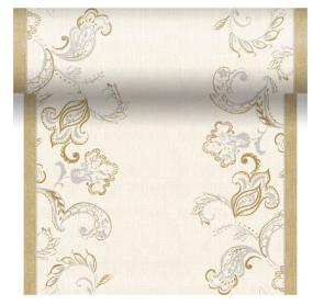 Celebration Gold and Cream Grace Paper Table Runner