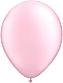 Pearl Pale Pink Latex Balloons Pack 25
