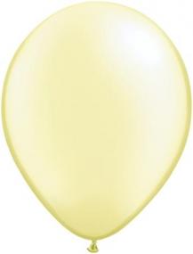 Pearl Ivory Latex Balloons Pack 25