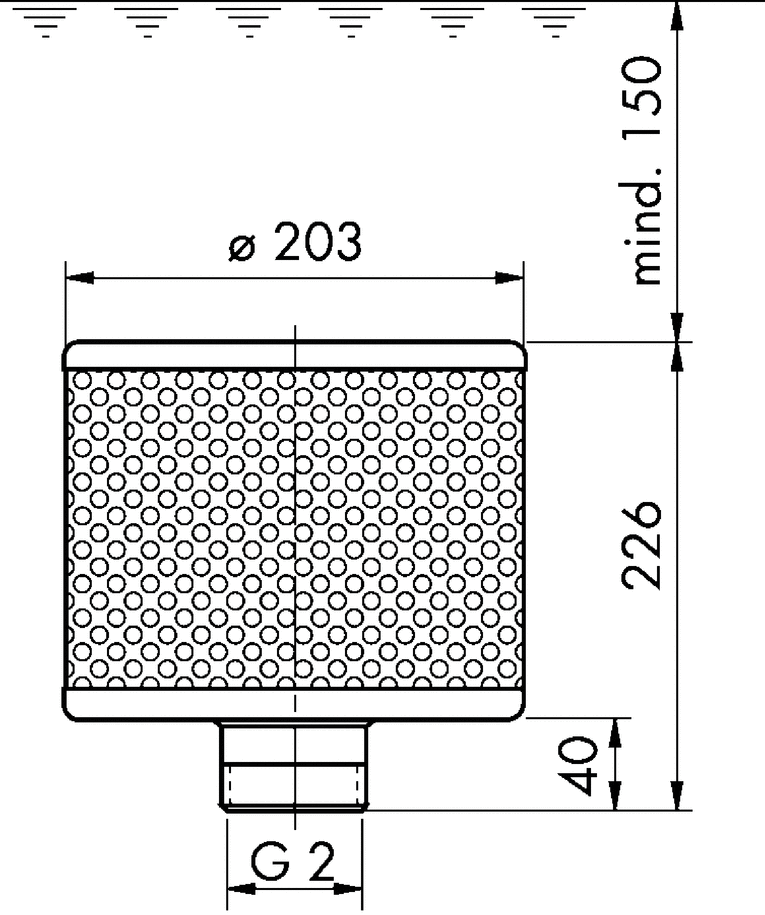 Suction filter basket 200-166-20 E