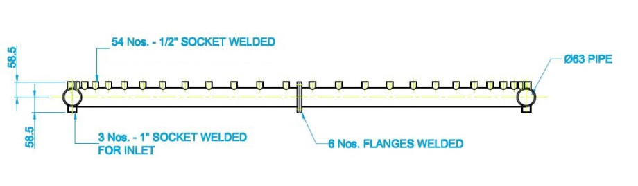 FT9072 1800 Spray Ring Side