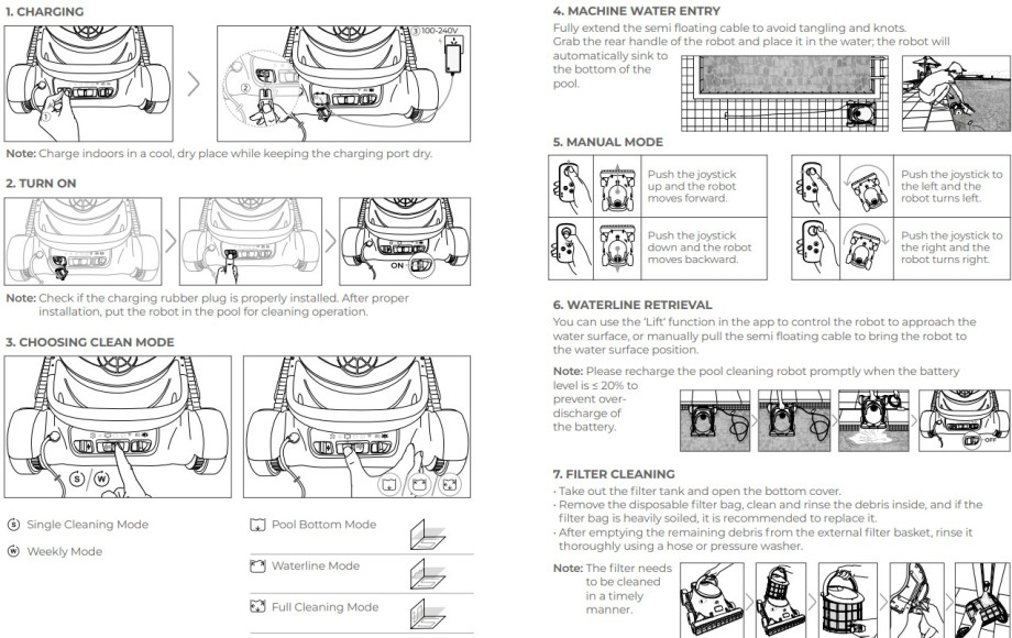 ACE600 Robot Vac - Quick Setup Guide