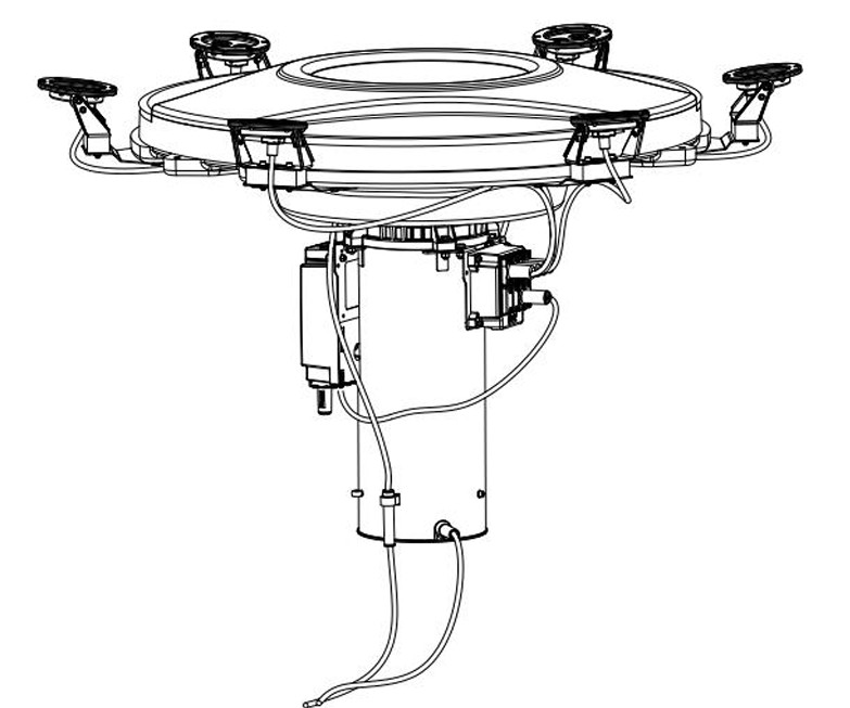 Fountain LED Drawing