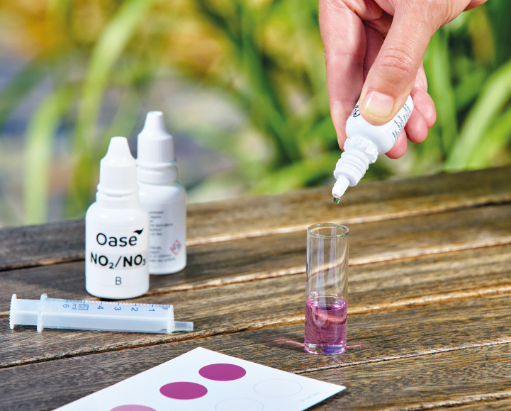 Pond water analysis OASE Test Kits