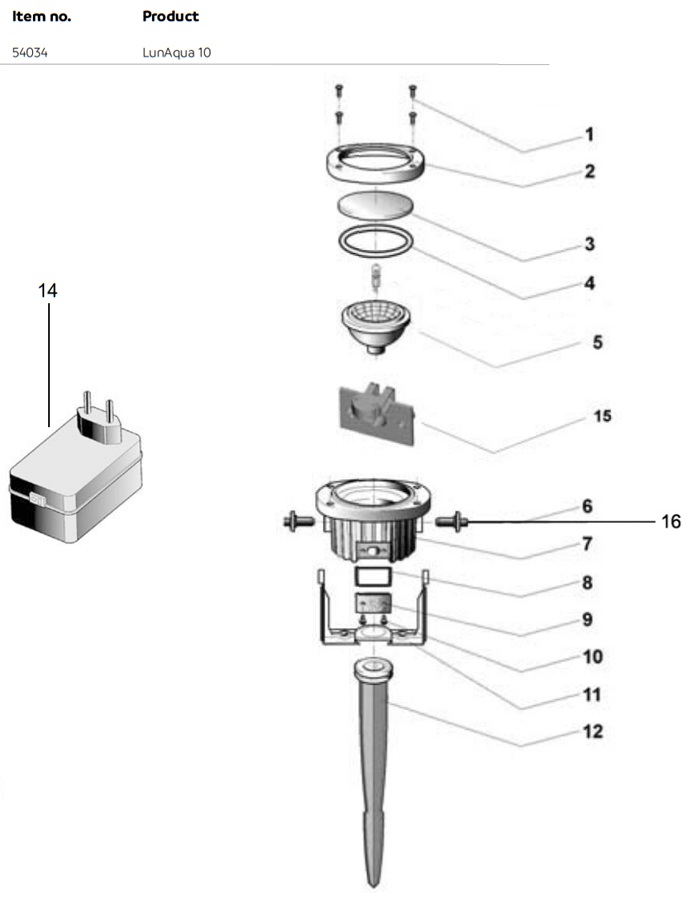 LunAqua 10 Halogen