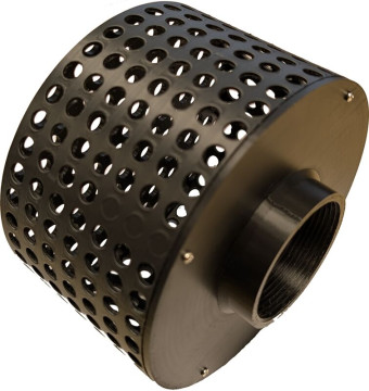 black tin can strainer 3inch BSPF