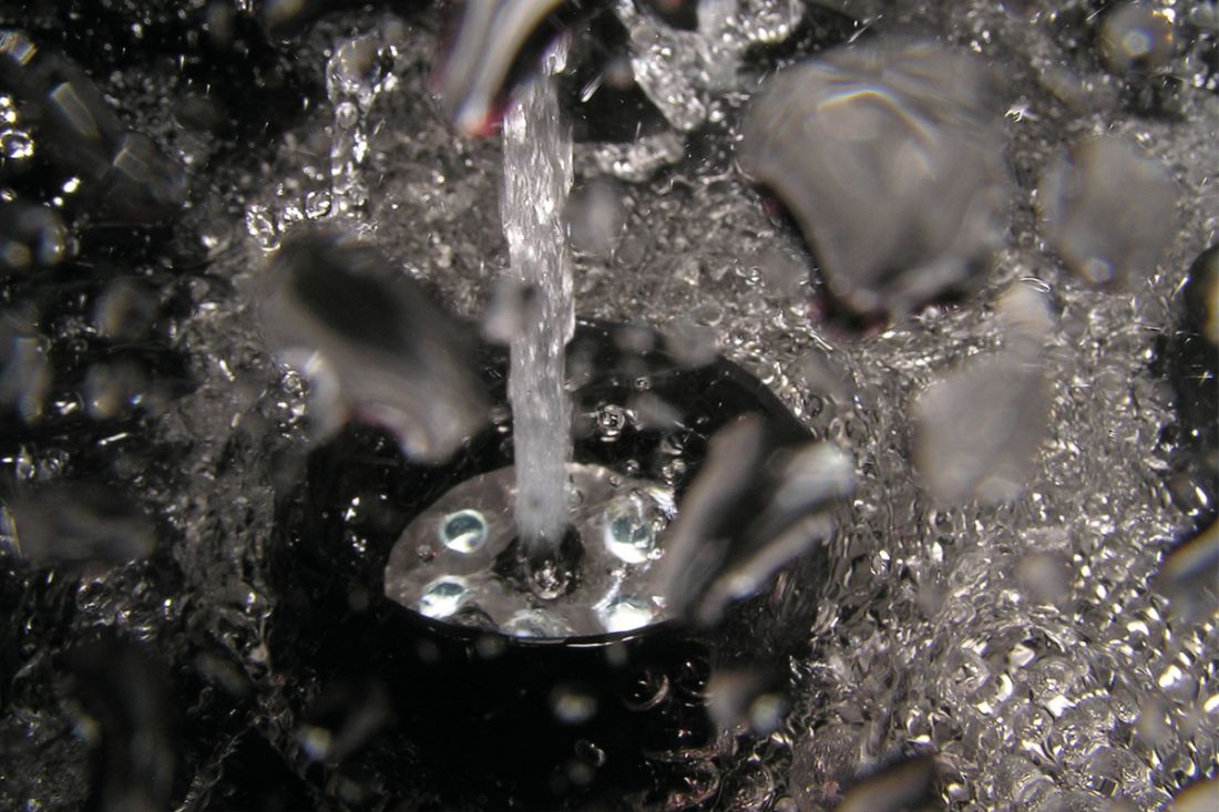 Water fountain минус