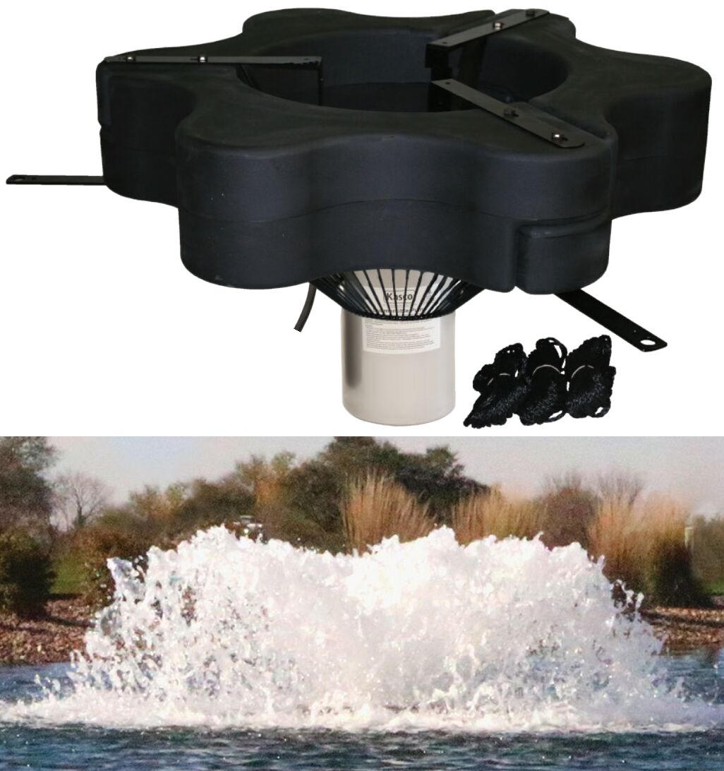 3 HP Floating Aerator Lake Management Water Garden UK   2 10552 E 