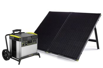 YETI 3000X + Boulder 200 Solar Generator Set