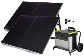 YETI 3000X + 2 x Boulder 200 Solar Generator Set