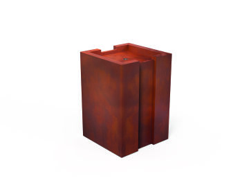 Cube 90 - CorTen Steel