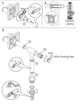 Wall Spout Connection Kit