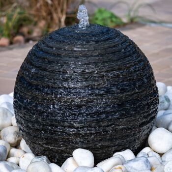 Belmont 40cm Slate Sphere Water Feature