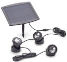 Solar LED Pond Lights – Set of 3