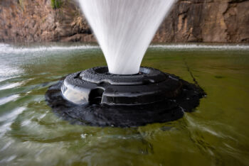 3/4HP Trumpet Floating Aerating Fountain