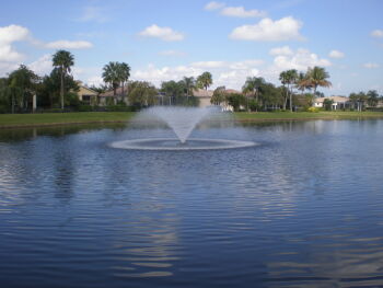 3HP Trumpet Floating Aerating Fountain