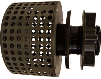 2 1/2" BSPF Black Tin Can Strainer