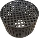 2 1/2" BSPF Black Tin Can Strainer