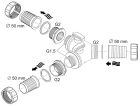 2" Valved Y Distributor