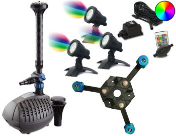 Fountain 5500 & RGB Light Set