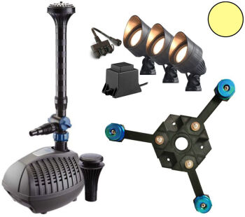 Fountain 9500 & LED Light Set