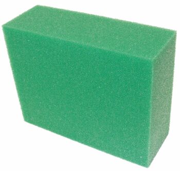 Biotec 5.1 and 10.1 single green filter foam