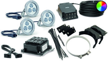 Profi RGB Set for 1HP/2HP/3HP Floating Fountains