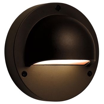Black LED Downlighter (Warm White) - 1w