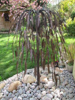 Weeping Willow - Copper Water Sculpture