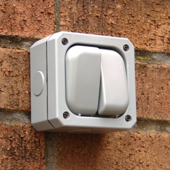 Two Gang 10A Outdoor Switch - IP66