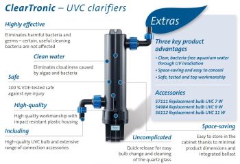ClearTronic 11w Aquarium UV Clarifier