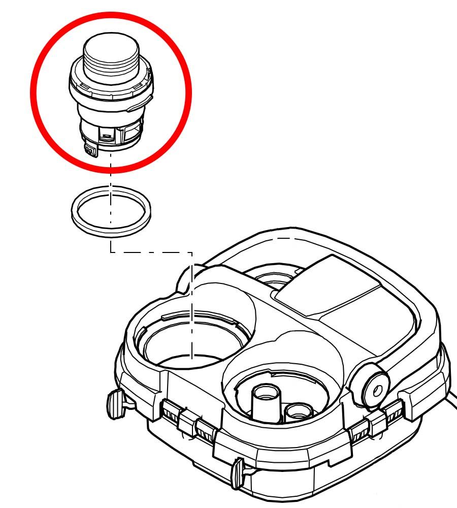 Priming Head OASE BioMaster Aquarium Filters Water Garden UK