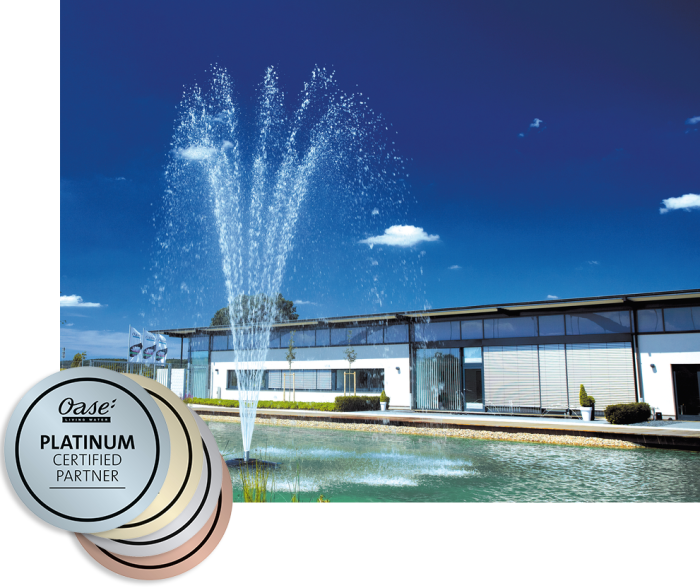 Learn more about us at watergarden.co.uk Water Garden