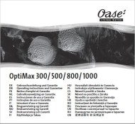 OptiMax 300 - 1000 Instruction Manual