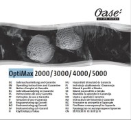 OptiMax 2000 - 5000 Instruction Manual